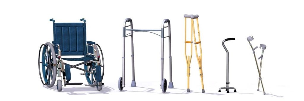 ausili per camminare - aiuto per muoversi per anziani e disabili