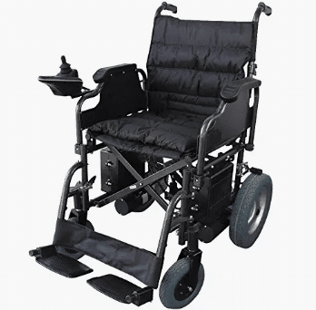 carrozzina elettrica per disabili pieghevole e leggera