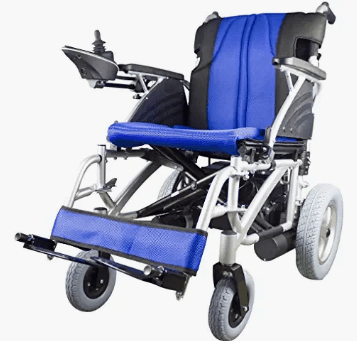 sedia elettrica per disabili da esterno pieghevole