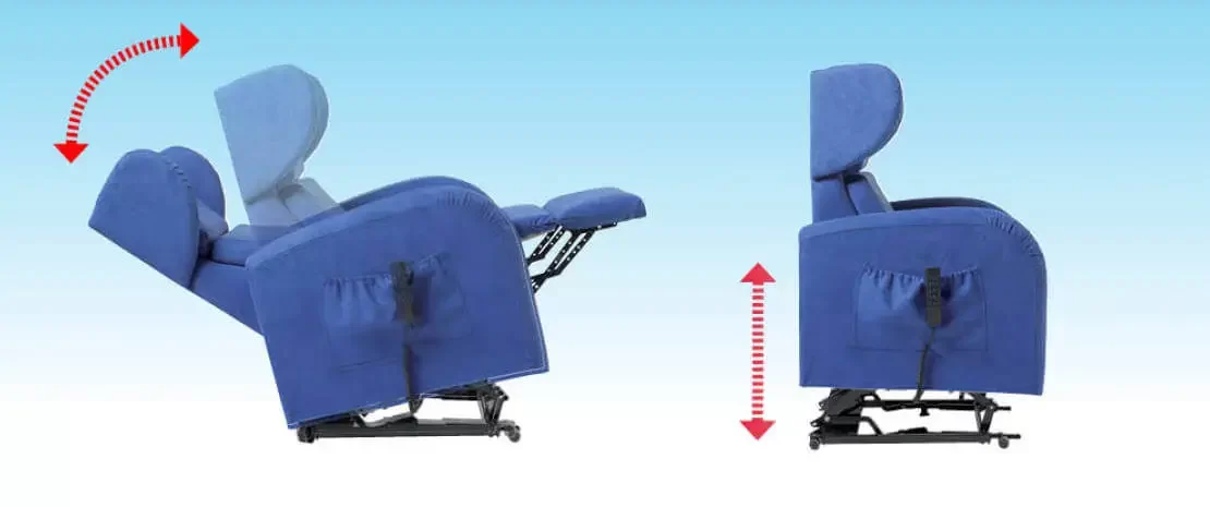 poltrone elevabili a motore per anziani e disabili